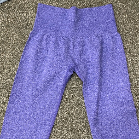 NVGTN Electric Blue NV Seamless Leggings. Size small - Picture 2 of 3